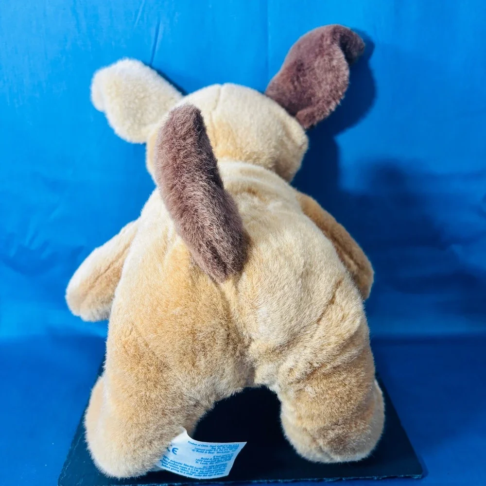 Build-A-Bear Vintage Tan Puppy Dog Plush Brown Floppy Ears 14